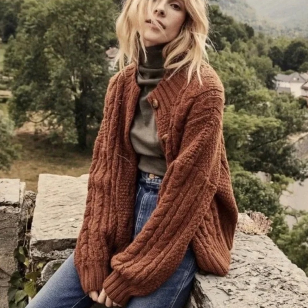 Doen Skye Cardigan Cinnamon XS/S